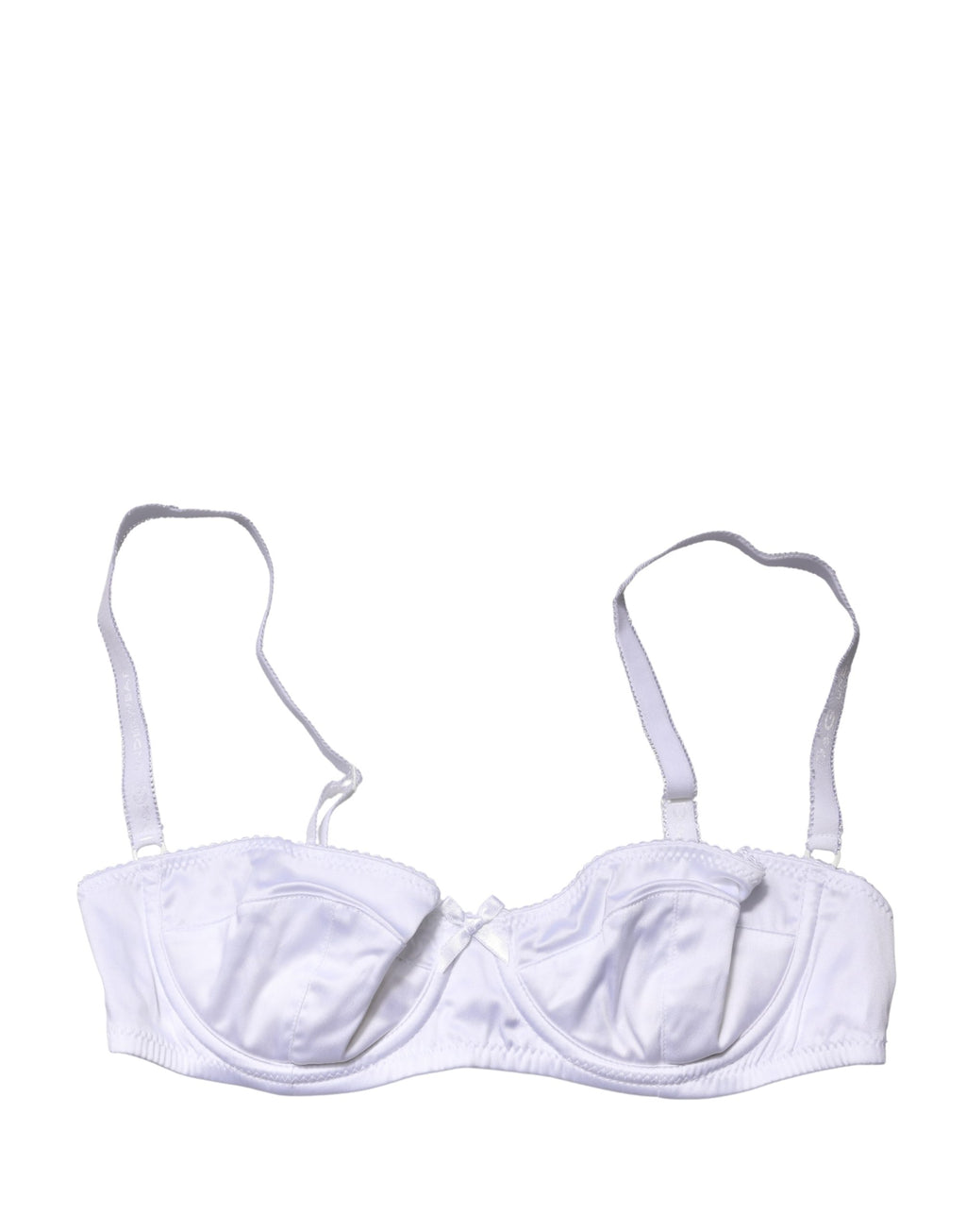 Dolce & Gabbana Weißer Halb-Wattierter Bügel-Balkonette-BH