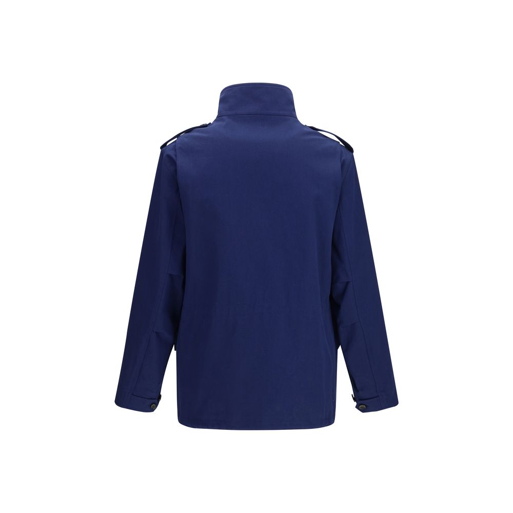 Valentino Garavani Blauer Baumwollmantel