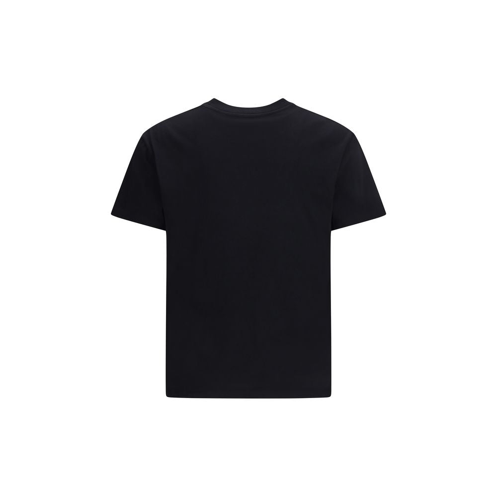 Valentino Schwarzes Baumwoll-T-Shirt