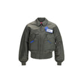 GR10K Zweifarbige Nylon-Bomberjacke