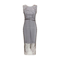 Maison Margiela Braunes Polyamid Freizeitkleid