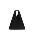 MM6 Schwarze Schultertasche aus Polyester