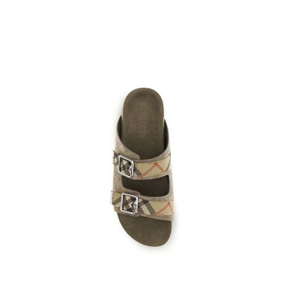 Burberry Sandale mit Bos Taurus Kalbsleder-Riemen