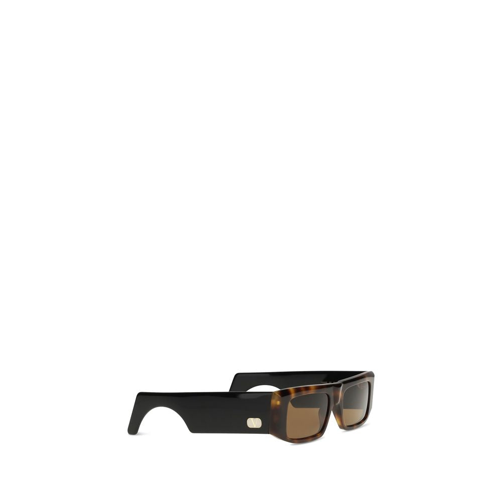 Valentino Garavani Braune Sonnenbrille aus Acetat