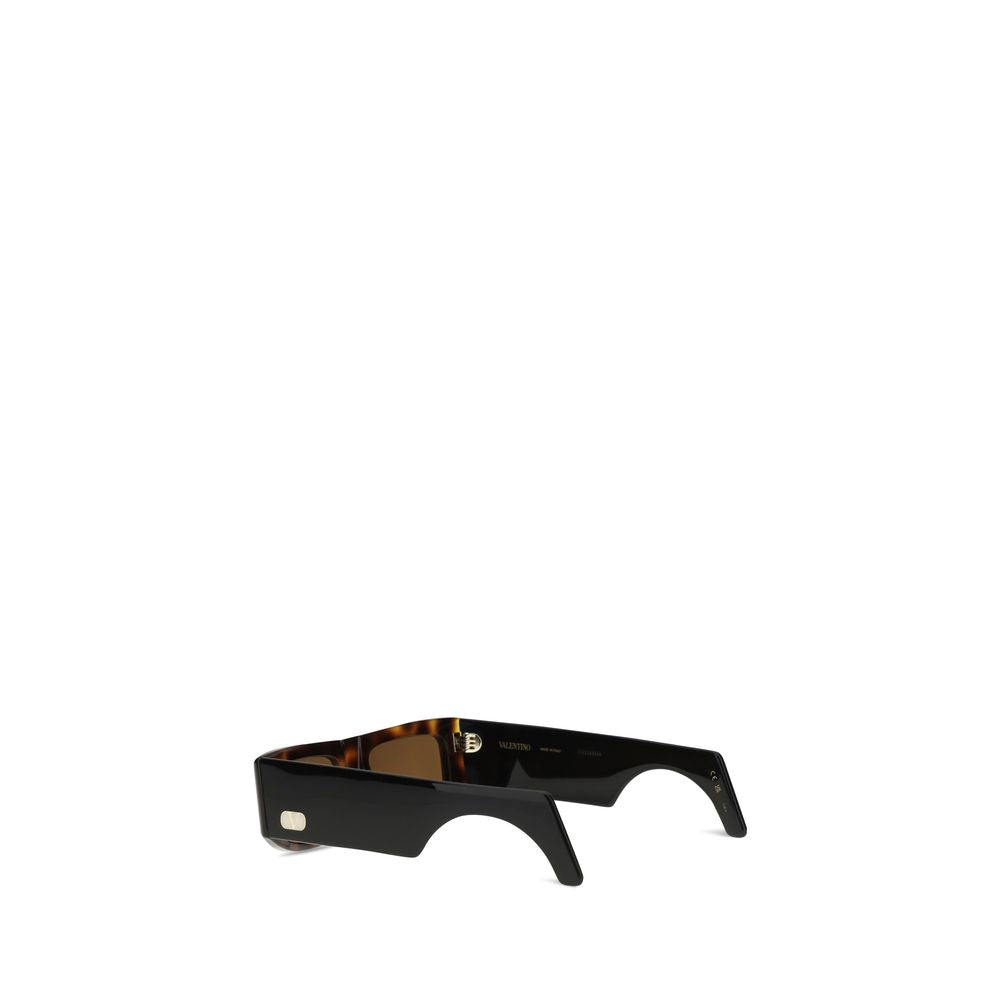 Valentino Garavani Braune Sonnenbrille aus Acetat