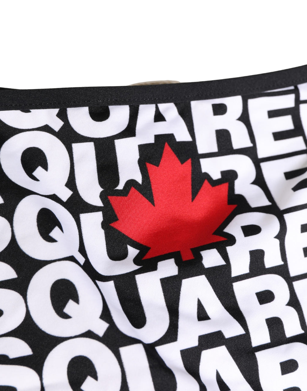 Dsquared² Bikini-Hose "Logo Print" aus mehrfarbigem Nylon