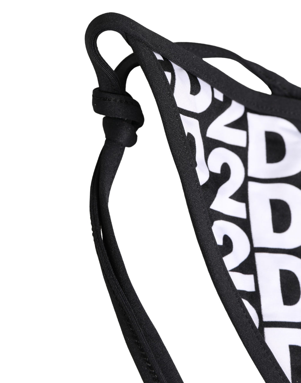 Dsquared² Bikini-Hose "Logo Print" aus mehrfarbigem Nylon