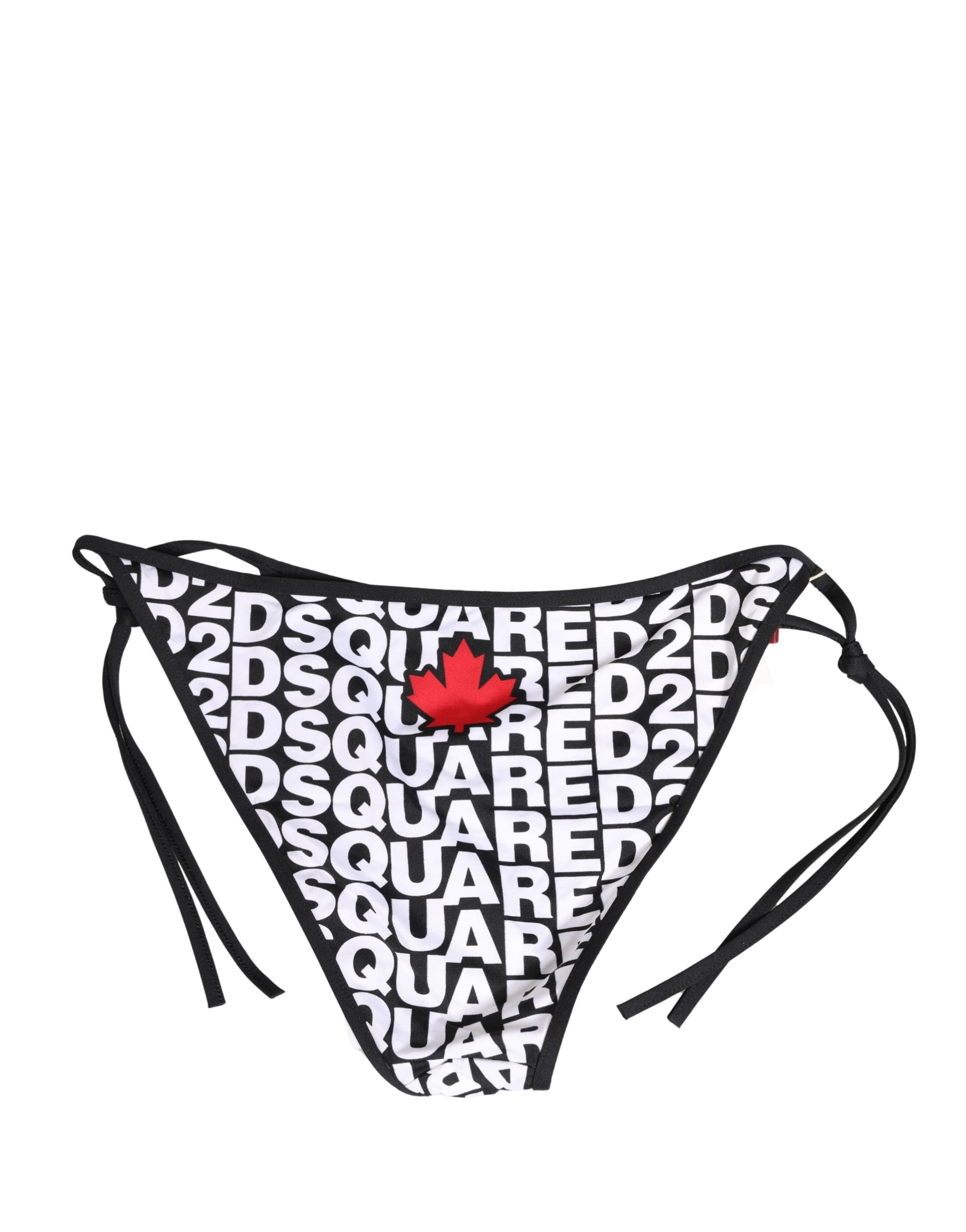 Dsquared² Bikini-Hose "Logo Print" aus mehrfarbigem Nylon