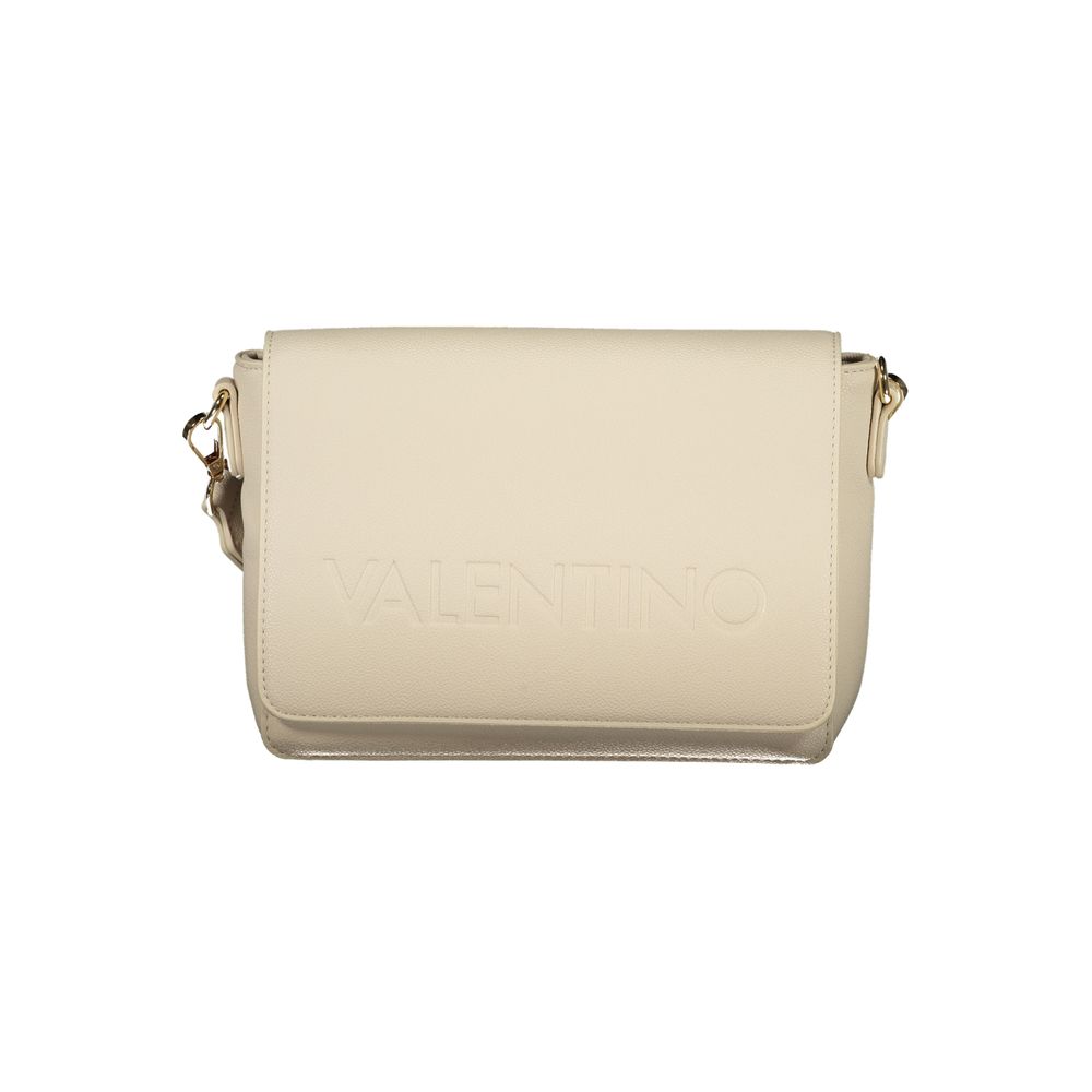 Mario Valentino Beige Polyurethane Damen Handtasche