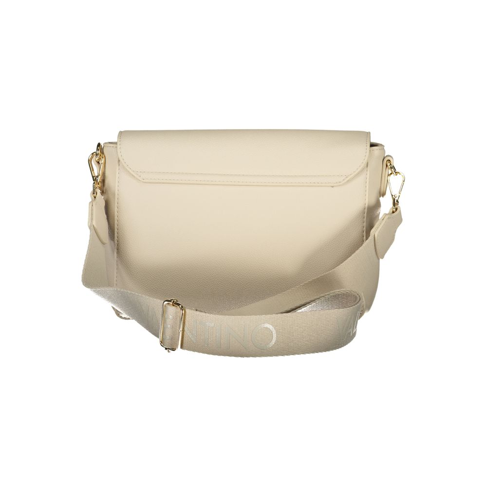 Mario Valentino Beige Polyurethane Damen Handtasche
