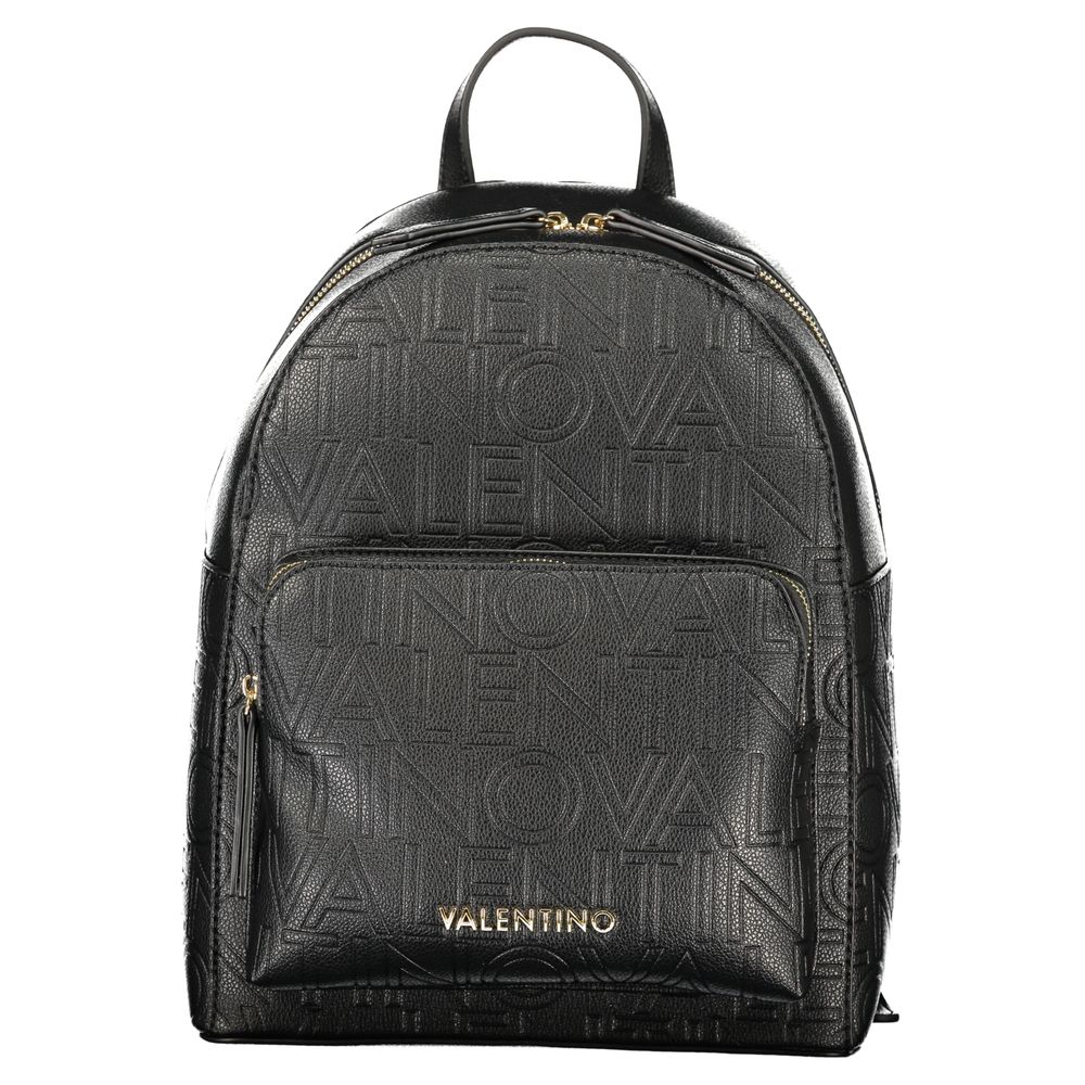 Mario Valentino Schwarzer Rucksack aus Polyurethan für Damen