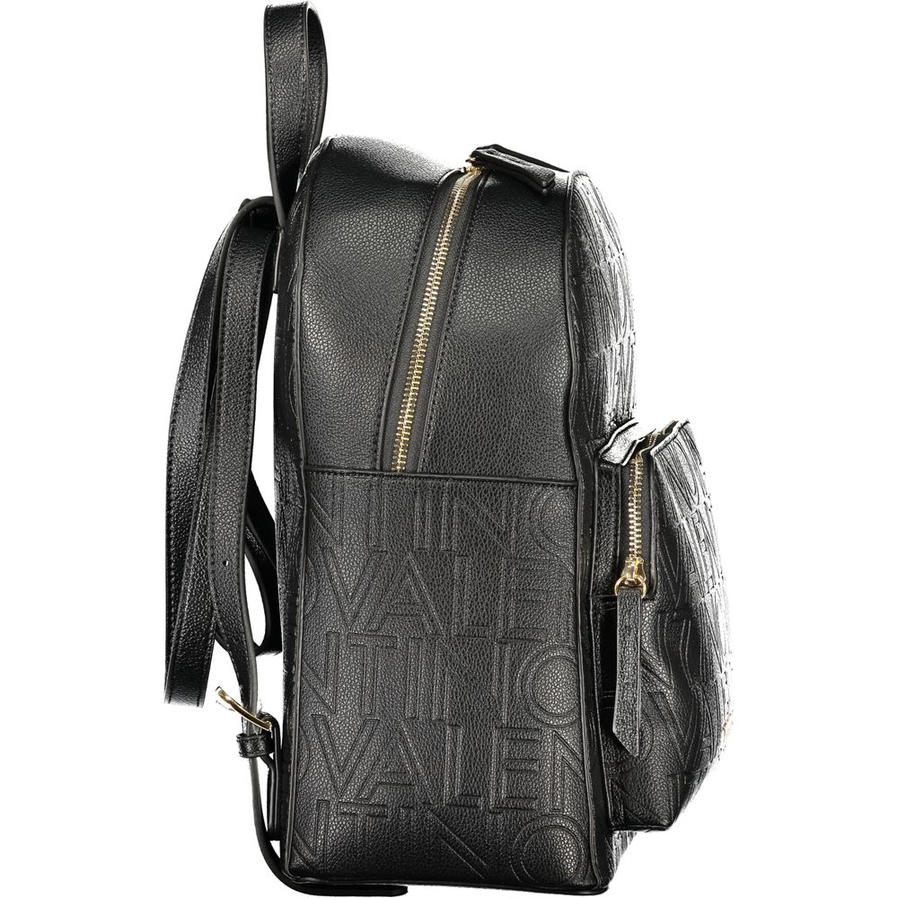 Mario Valentino Schwarzer Rucksack aus Polyurethan für Damen