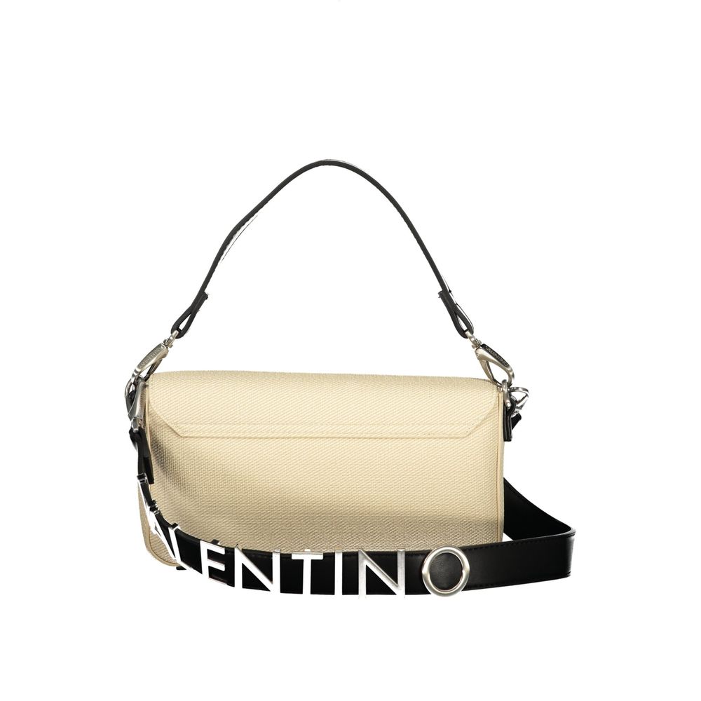Mario Valentino Beige Polyurethane Damen Handtasche