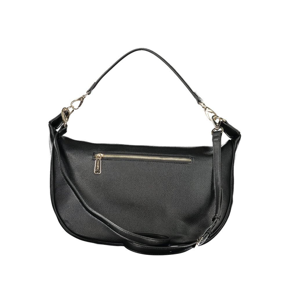 Mario Valentino Nero Polyurethane Damenhandtasche