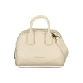 Mario Valentino Beige Polyurethane Damen Handtasche