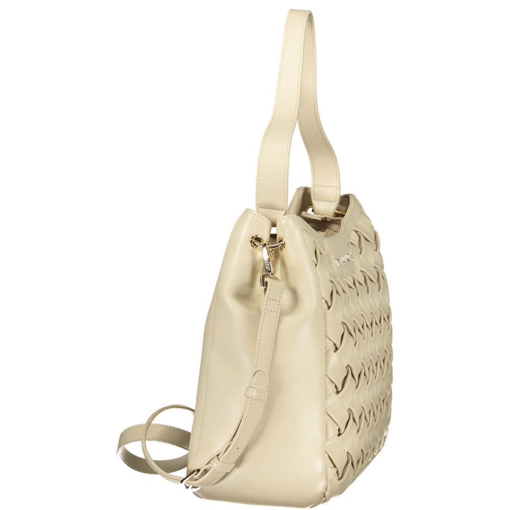 Mario Valentino Beige Polyurethane Damen Handtasche