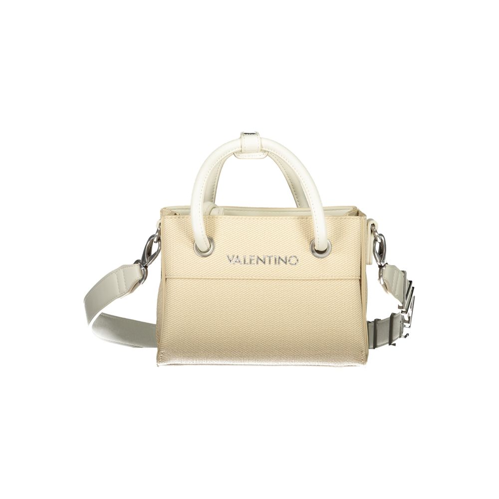 Mario Valentino Weiße Damen-Tasche aus Polyurethan