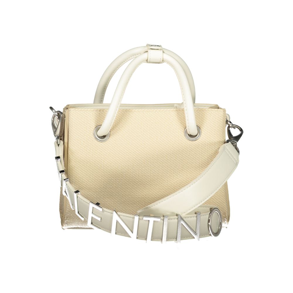 Mario Valentino Weiße Damen-Tasche aus Polyurethan