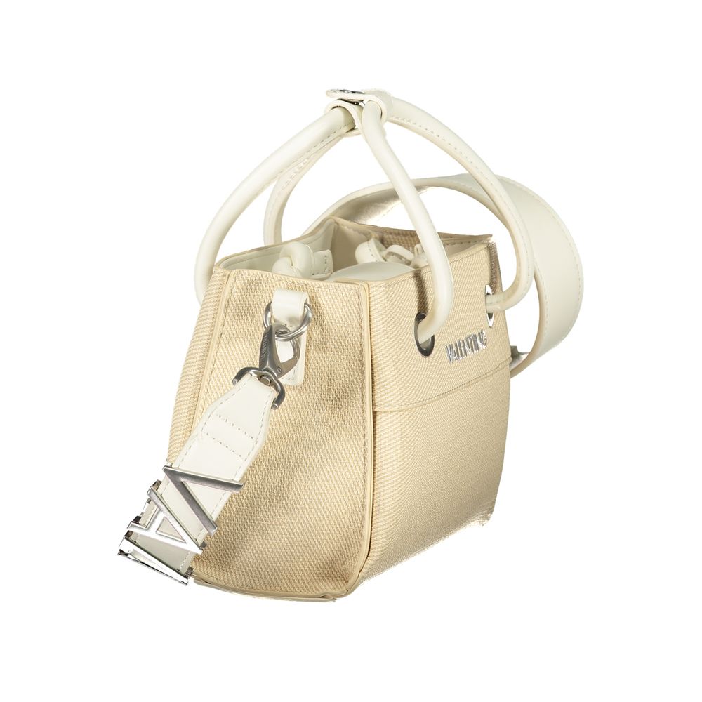 Mario Valentino Weiße Damen-Tasche aus Polyurethan