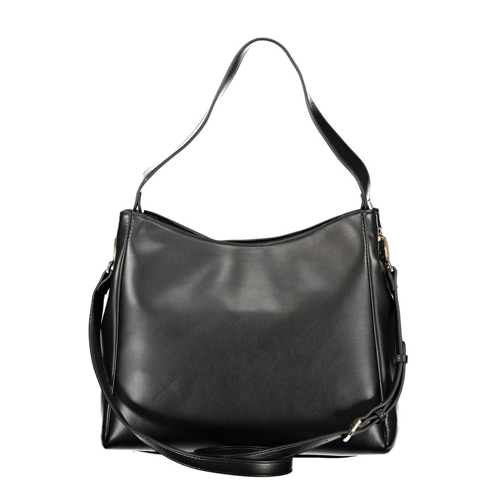 Mario Valentino Schwarze Handtasche aus Polyethylen