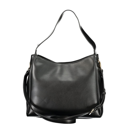 Mario Valentino Schwarze Handtasche aus Polyethylen