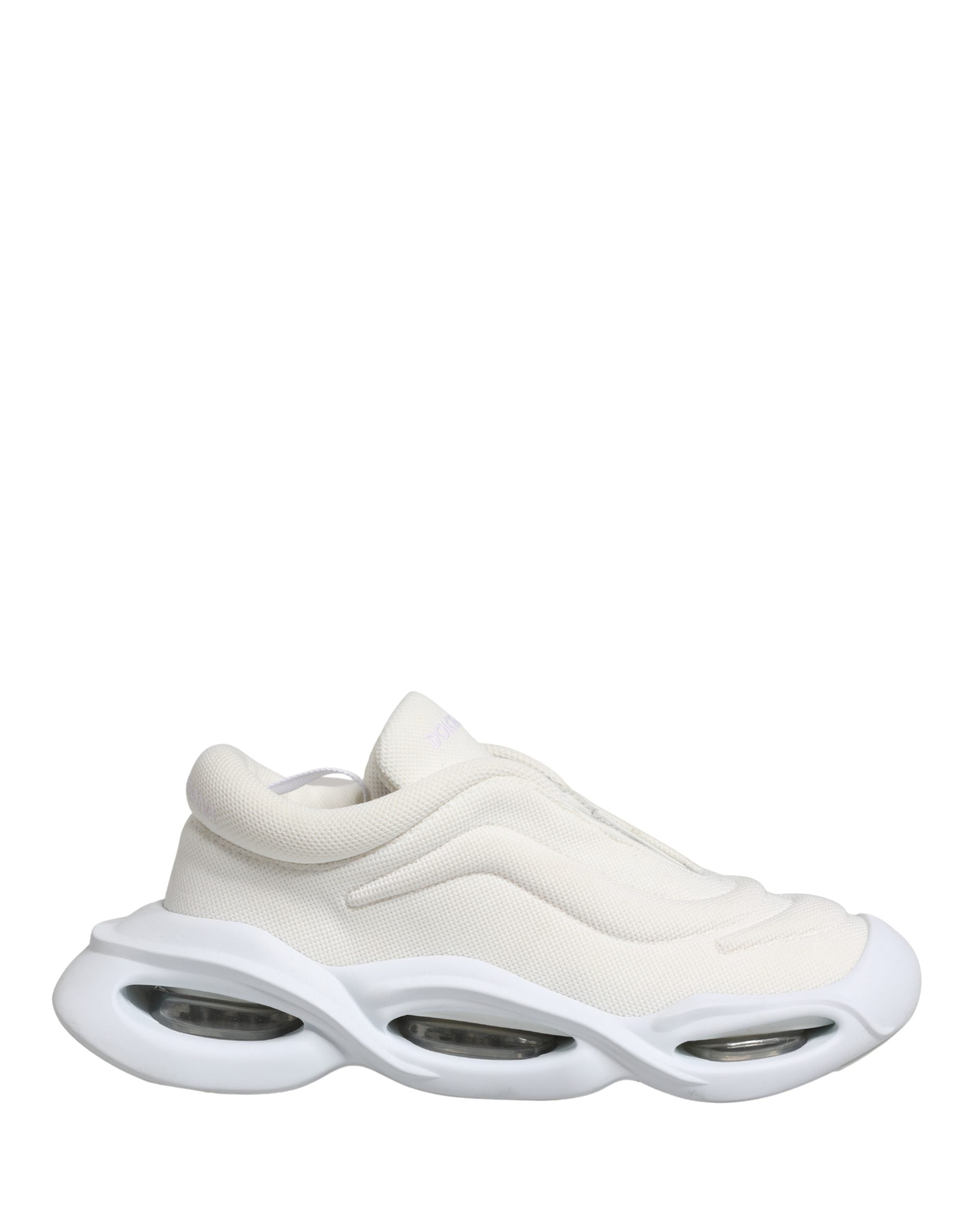 Dolce & Gabbana Weiß Slip On Wave Low Top Turnschuhe Schuhe
