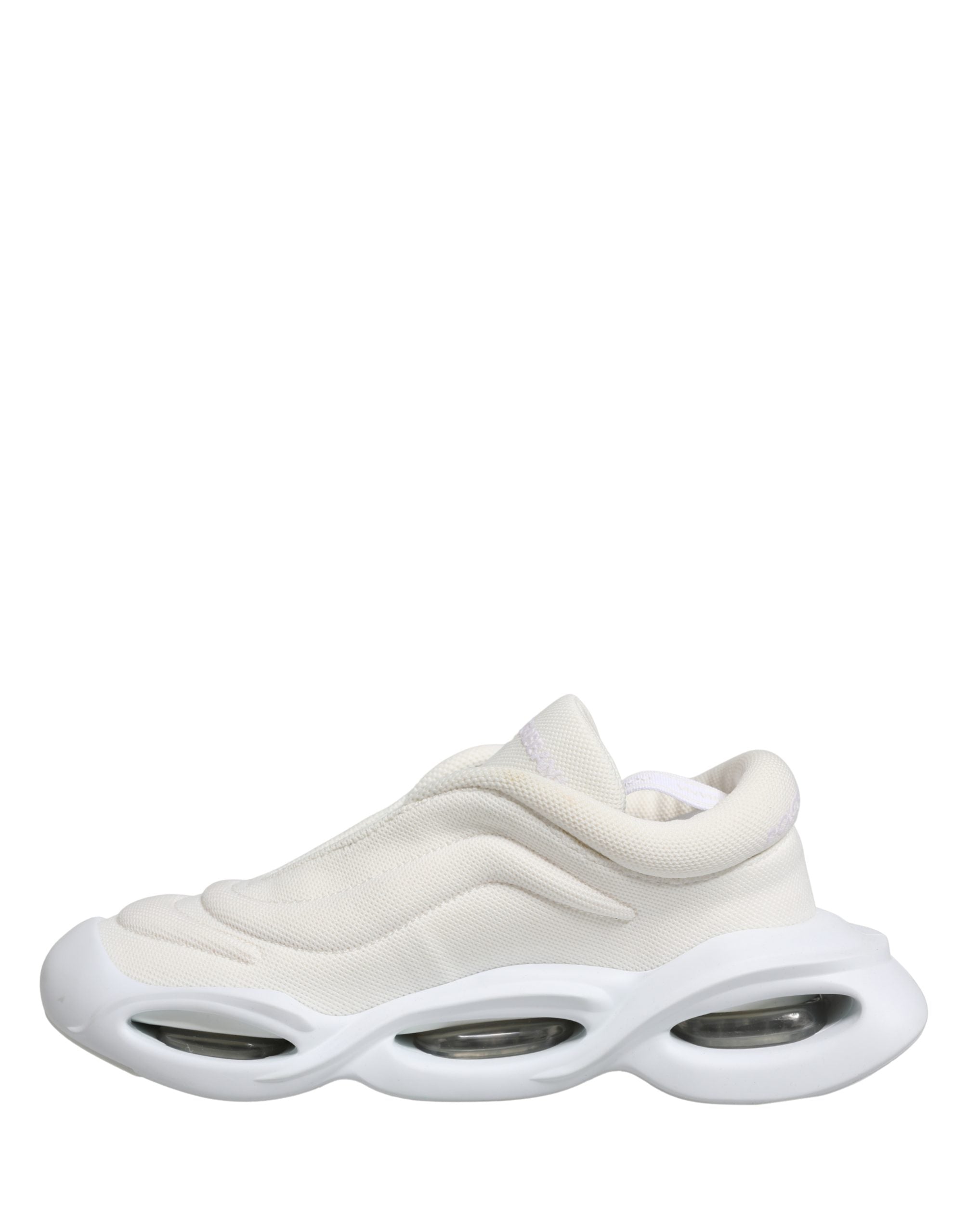 Dolce & Gabbana Weiß Slip On Wave Low Top Turnschuhe Schuhe