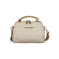 Mario Valentino Beige Polyurethane Damen Handtasche