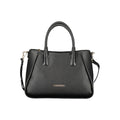 Mario Valentino Nero Polyurethane Damenhandtasche