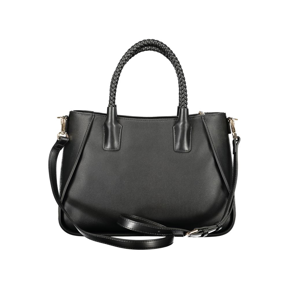 Mario Valentino Nero Polyurethane Damenhandtasche