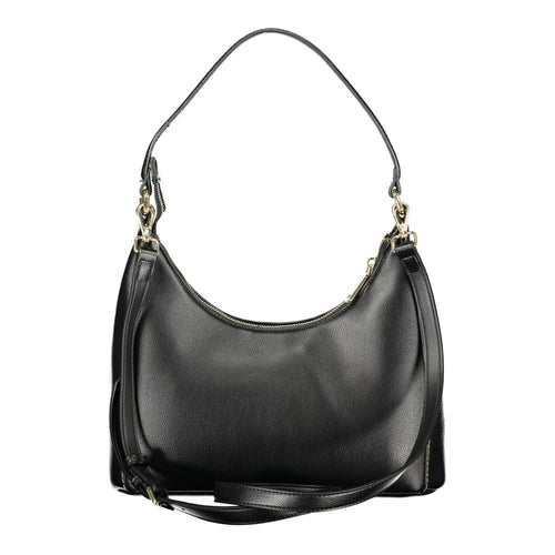 Mario Valentino Nero Polyurethane Damenhandtasche
