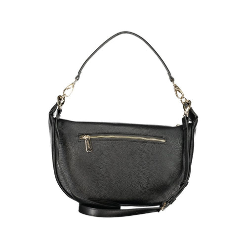 Mario Valentino Schwarze Damenhandtasche aus Polyurethan