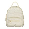 Mario Valentino Beige Polyurethane Damen-Rucksack