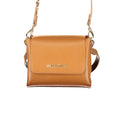 Mario Valentino Braune Damenhandtasche aus Polyurethan