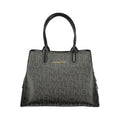 Mario Valentino Schwarze Handtasche aus Polyethylen