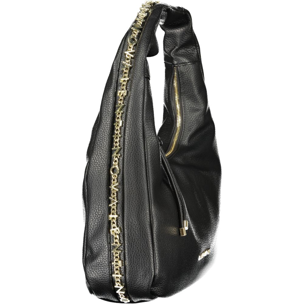 Mario Valentino Schwarze Handtasche aus Polyethylen