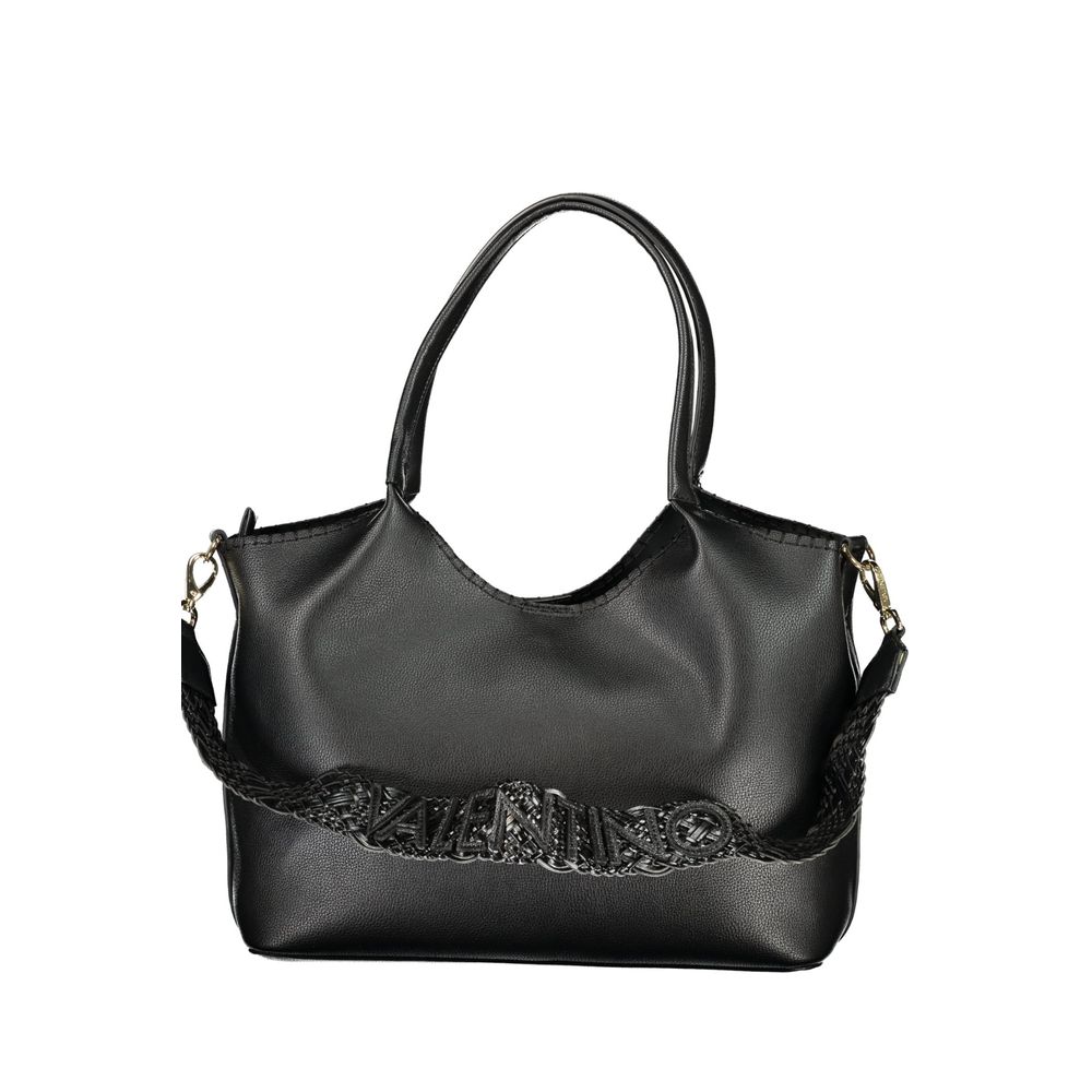 Mario Valentino Schwarze Handtasche aus Polyethylen