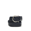 Ferragamo Blauer Kalbsleder Bos Taurus Regular Gürtel