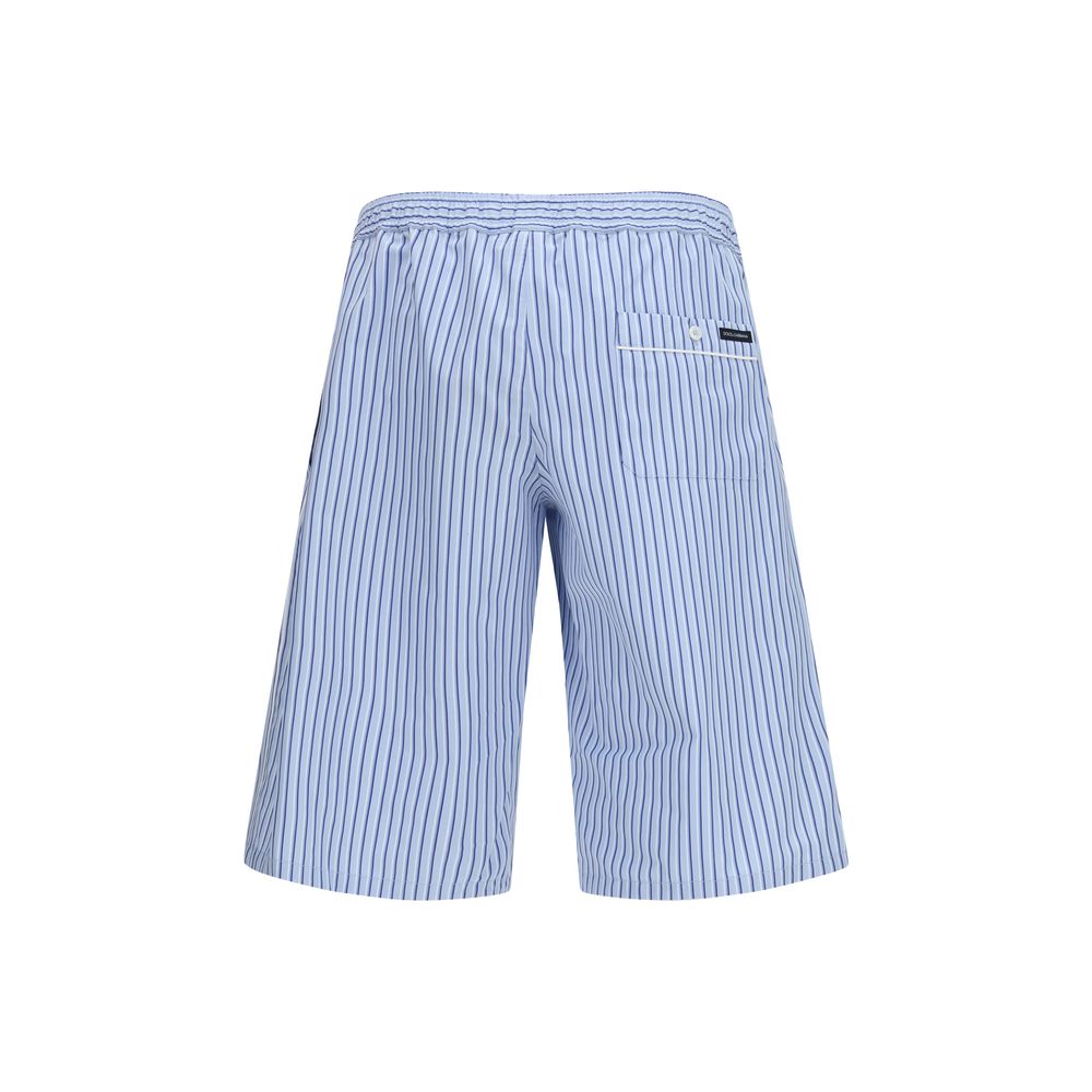 Dolce & Gabbana Mehrfarbige Baumwoll-Bermudashorts
