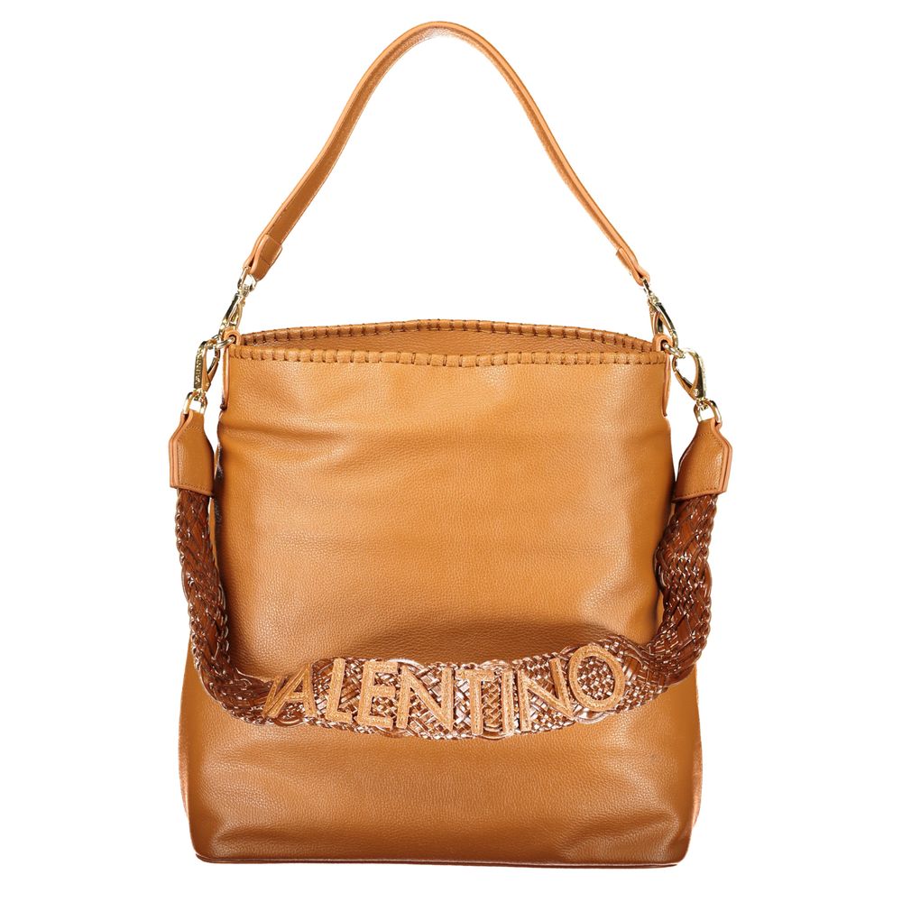 Mario Valentino Damen-Tasche aus Polyurethan in Marrone