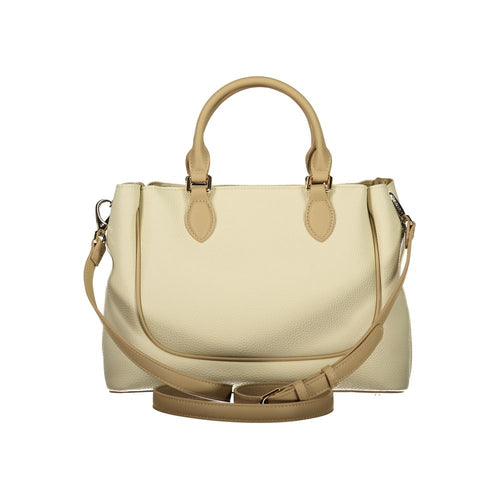Mario Valentino Beige Poliuretano Damenhandtasche