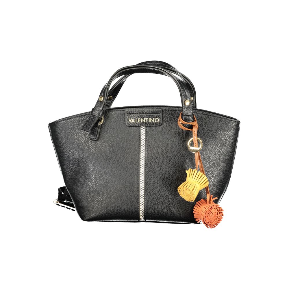 Mario Valentino Schwarze Handtasche aus Polyethylen