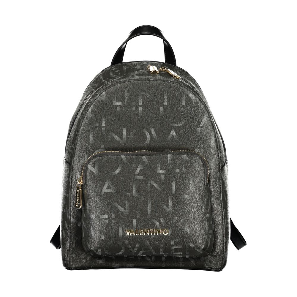 Mario Valentino Rucksack aus schwarzem Polyurethan für Damen