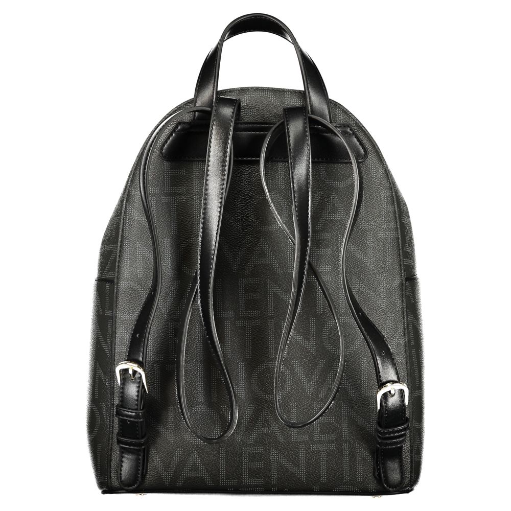 Mario Valentino Rucksack aus schwarzem Polyurethan für Damen