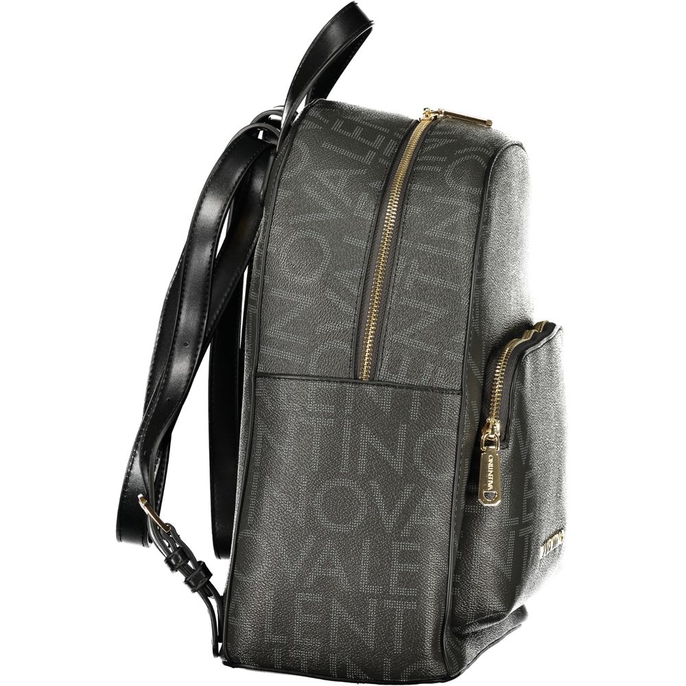 Mario Valentino Rucksack aus schwarzem Polyurethan für Damen