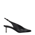 Jil Sander Schwarze Leder Pumps mit hohem Absatz