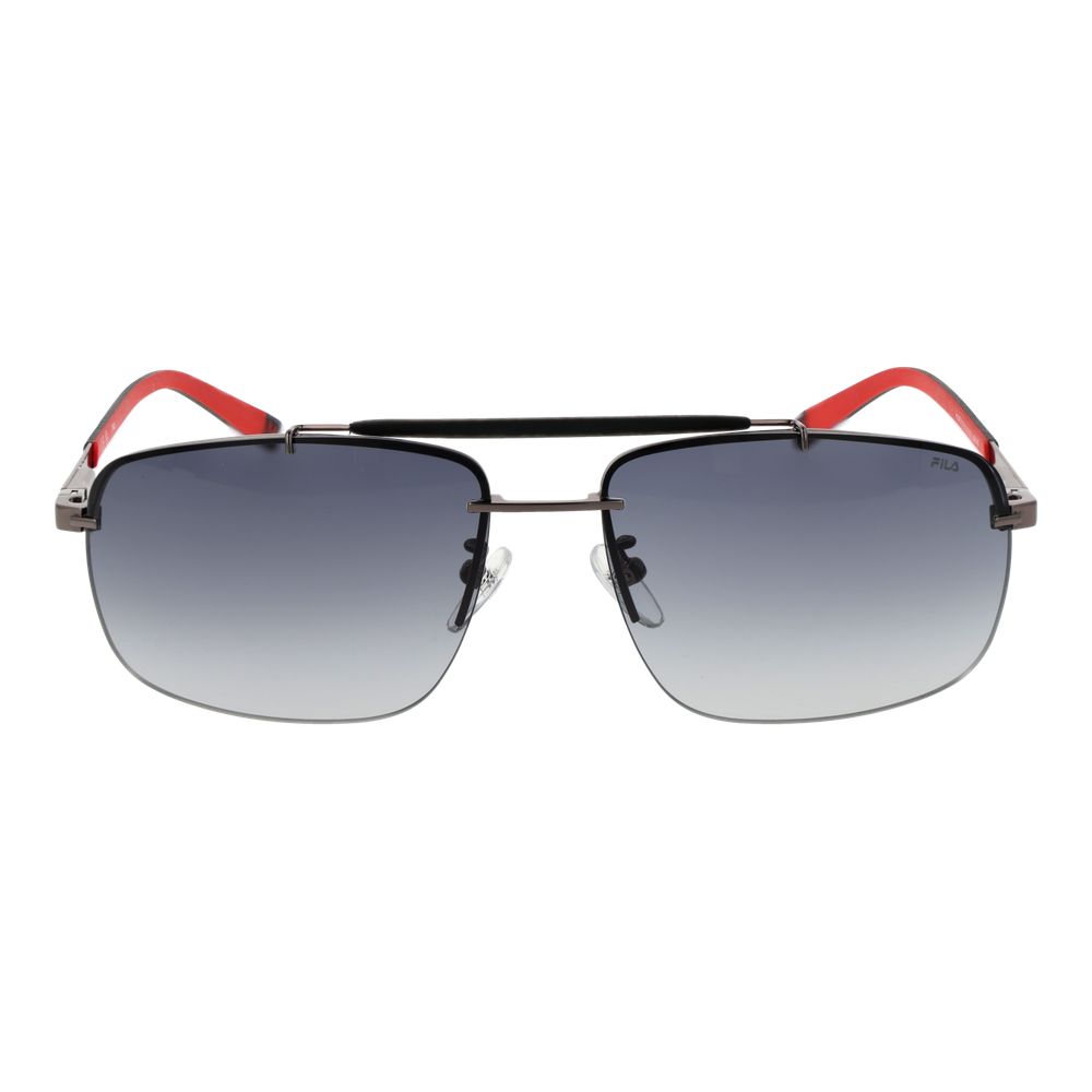 Fila Graue Sonnenbrille aus Edelstahl