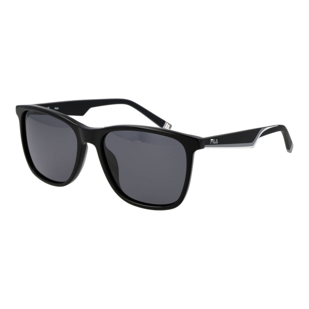 Fila Schwarze Sonnenbrille aus Kunststoff