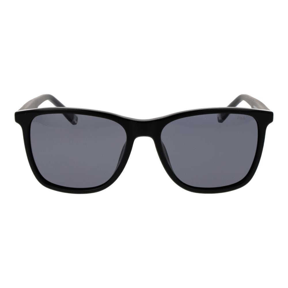 Fila Schwarze Sonnenbrille aus Kunststoff