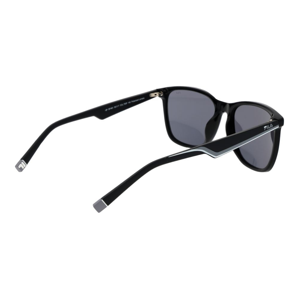Fila Schwarze Sonnenbrille aus Kunststoff